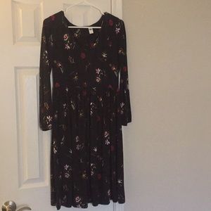 Midi boho dress